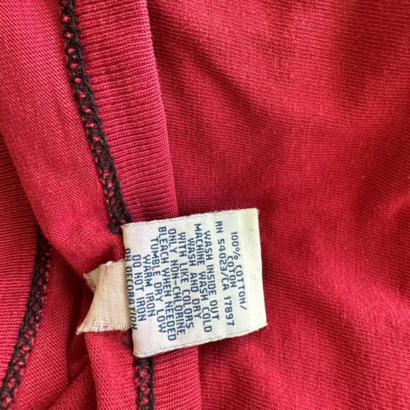 Men’s Red Burgundy Size XL Boston 67 Sweatshirt Old Navy College University - Picture 6 of 6